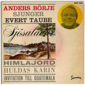 Anders Börje - Anders Börje Sjunger Evert Taube (7, EP)