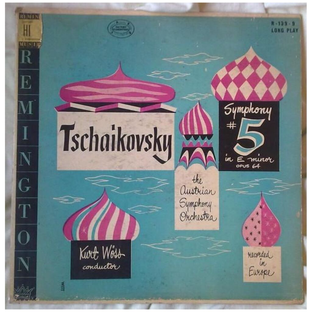 Tschaikovsky*, The Austrian Symphony Orchestra*, Kurt Wöss - Symphony #5 In E Minor Opus 64 (LP)