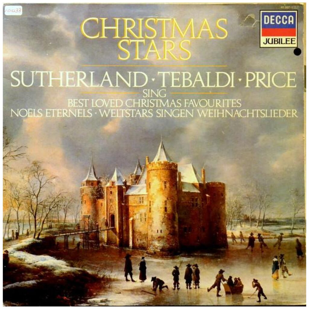 Sutherland*, Tebaldi*, Price* - Christmas Stars; Best Loved Christmas Favourites (LP, Comp, RP)