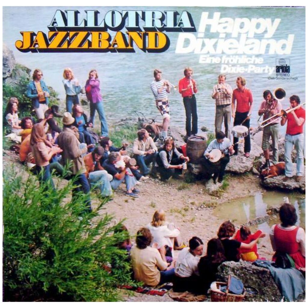 Allotria Jazzband* - Happy Dixieland - Eine Fröhliche Dixie-Party (LP, Album, Club)