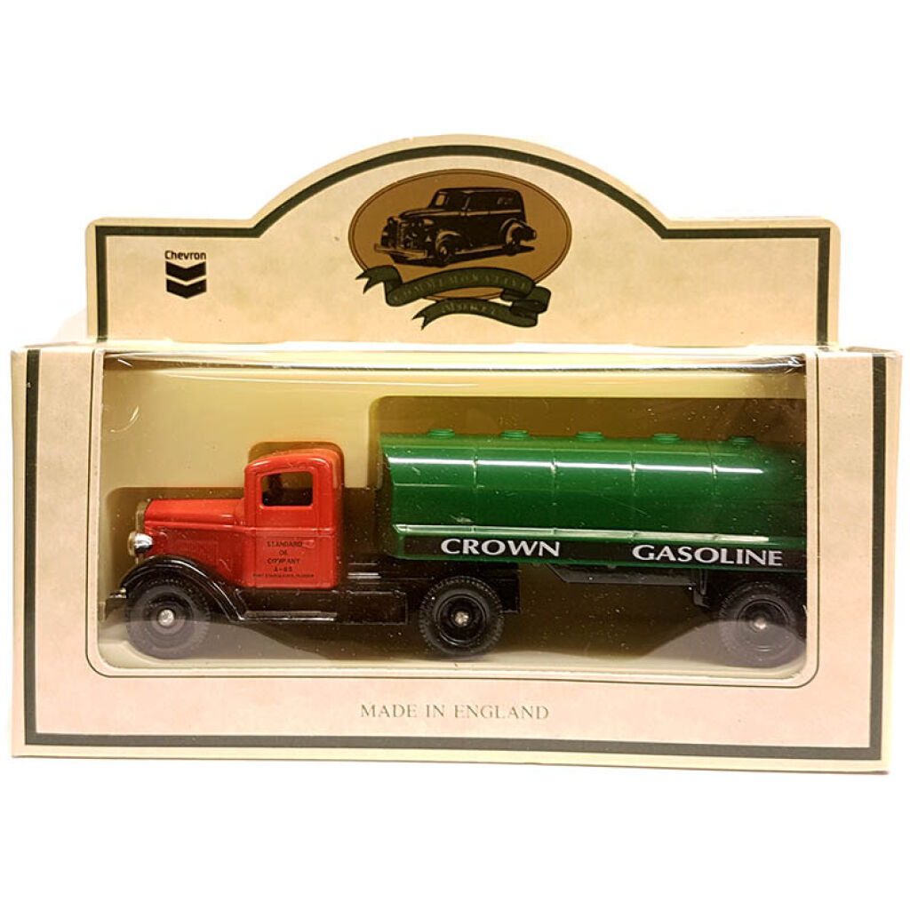 Chevron Semi Truck And Trailer Red Crown Gasoline