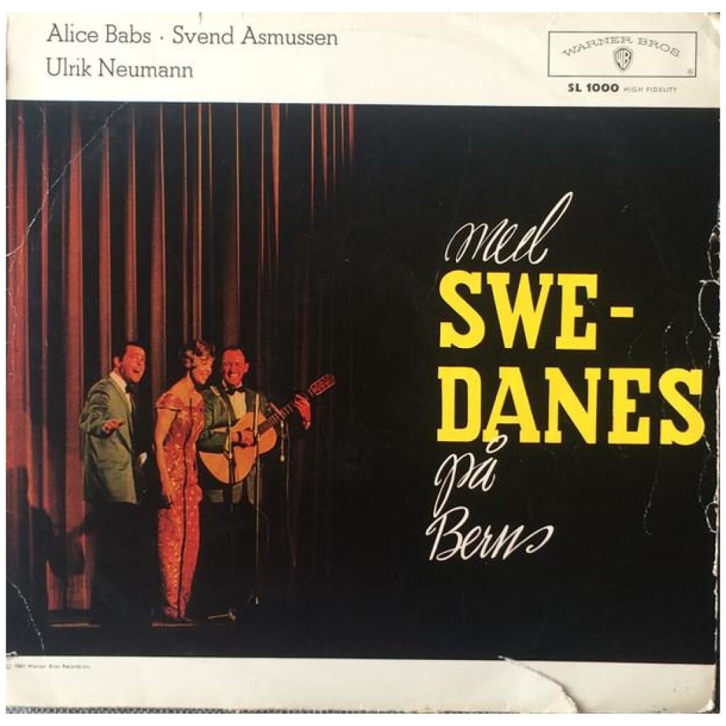 The Swe-Danes & Bengt Hallbergs Trio* - Med Swe-Danes På Berns (LP)