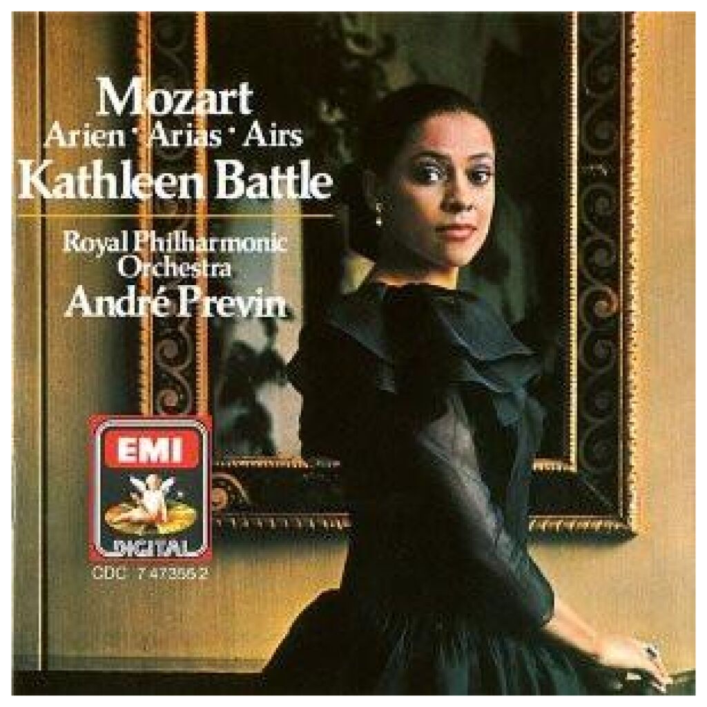 Mozart* - Kathleen Battle, Royal Philharmonic Orchestra* / André Previn - Arias (CD, Album)