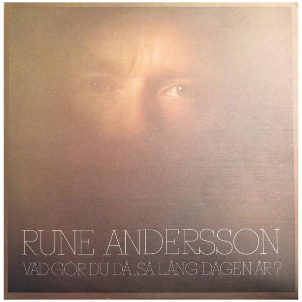 Rune Andersson - Vad Gör Du Då, Så Lång Dagen Är? (LP)