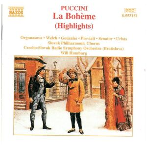 Giacomo Puccini - La Bohème (Highlights) (CD)