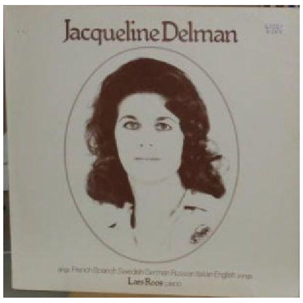 Jacqueline Delman - Jacqueline Delman Sings French Spanish German Russian Italian English Songs (LP, Album)