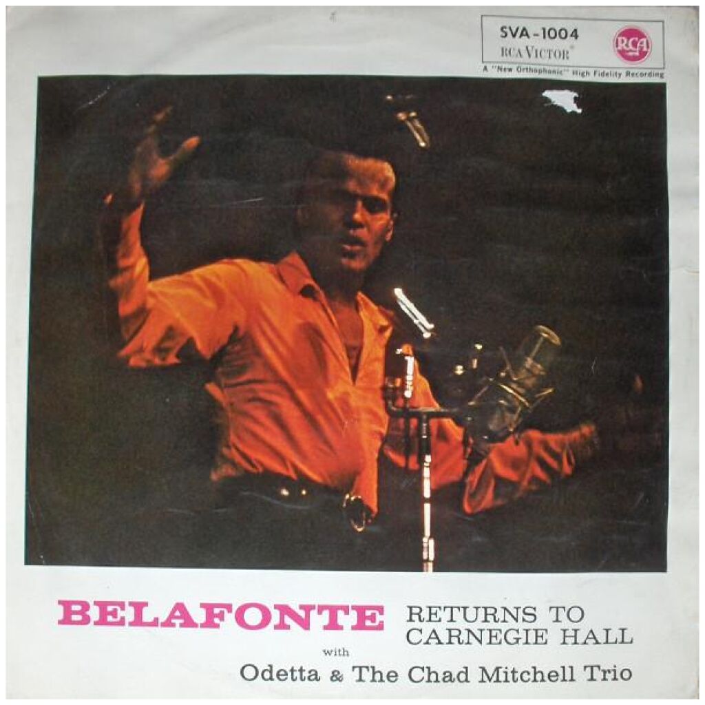 Belafonte* - Belafonte Returns To Carnegie Hall (LP, Album)