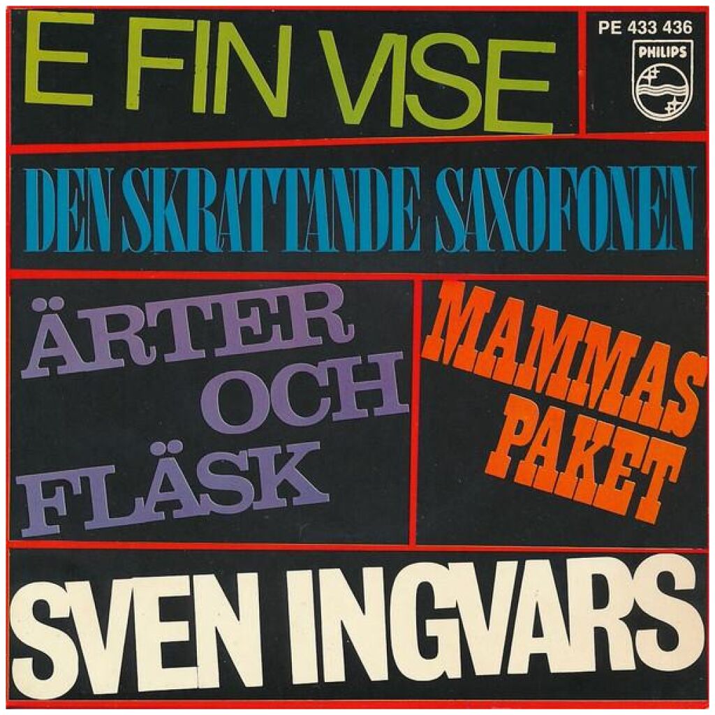 Sven Ingvars* - E Fin Vise (7, EP, Mono)