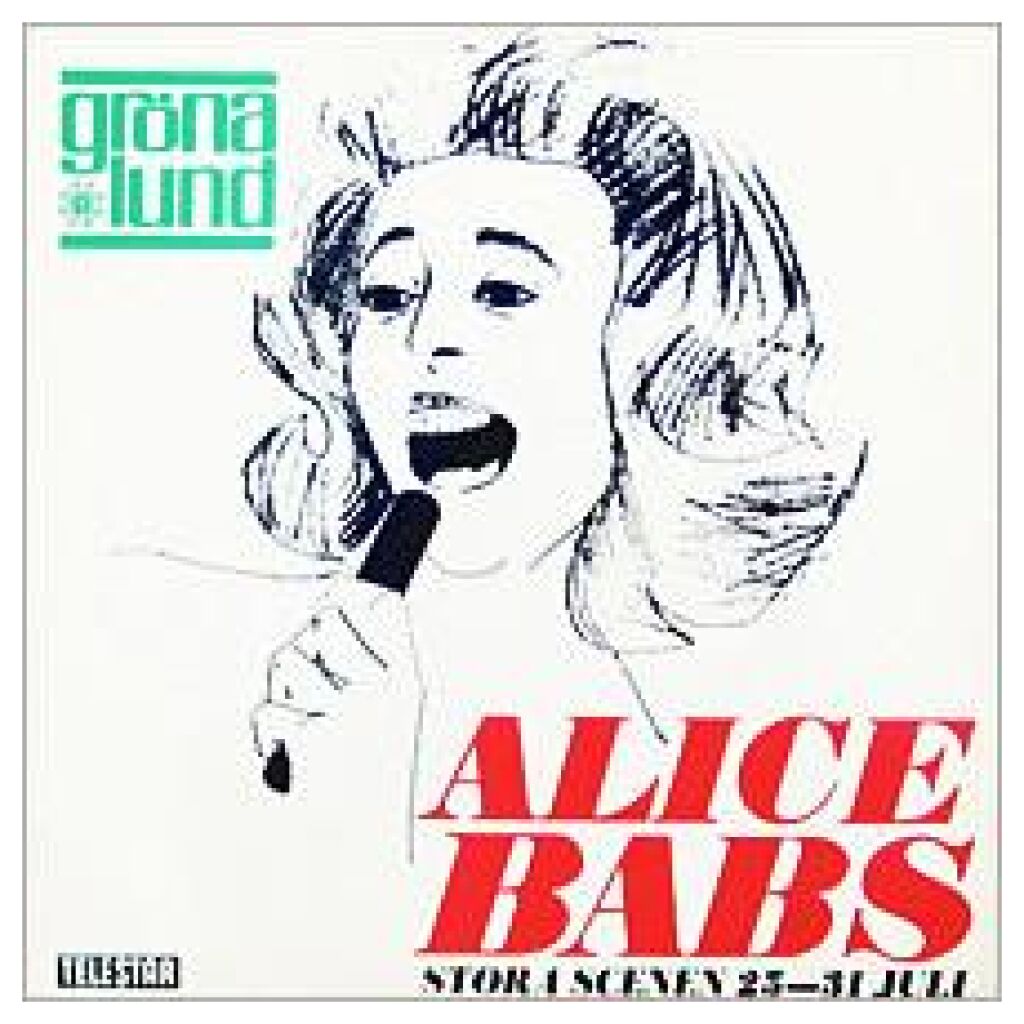 Alice Babs - På Gröna Lund (LP, Album)