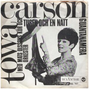 Towa Carson - Tusen Och En Natt (7, Single)