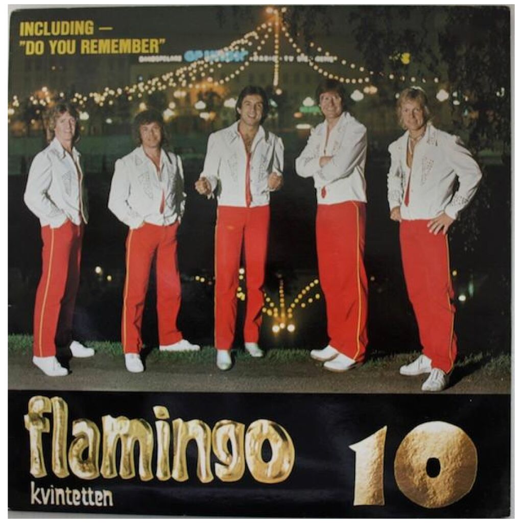 Flamingokvintetten - 10 (LP, Album)