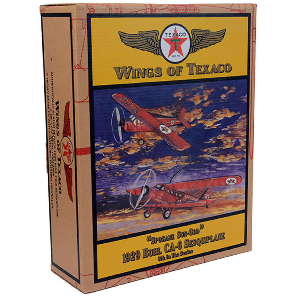 Wings of Texaco "Spokane Sun God" 1929 Buhl CA-6 Sesquiplane