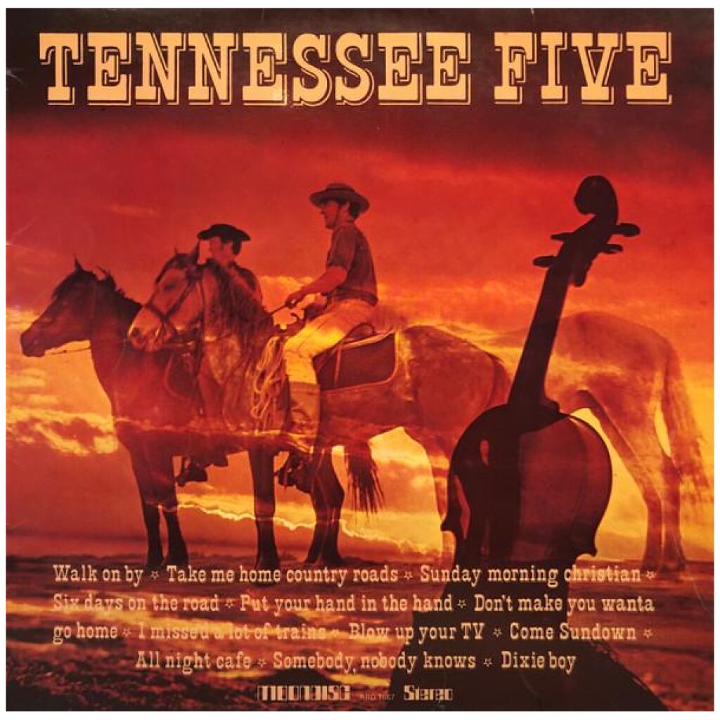 Tennessee Five - Tennessee Five (LP, Album, RE)