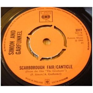 Simon And Garfunkel* - Scarborough Fair / Canticle (7, Single, 4 P)