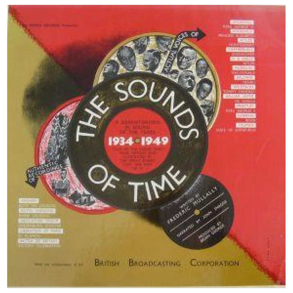 Various - The Sounds Of Time A Dramatisation In Sound Of The Years 1934-1949 (LP, Mono, RE)
