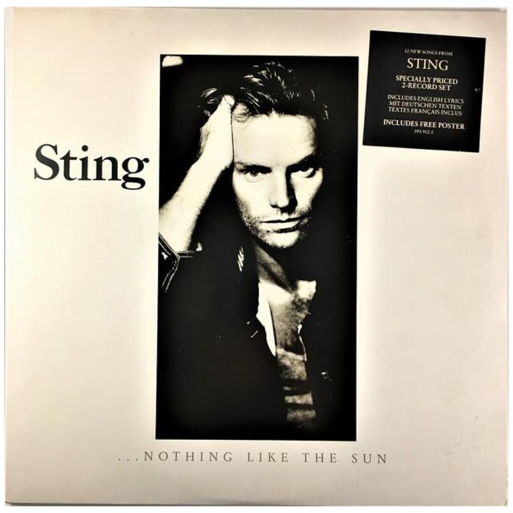 Sting - ...Nothing Like The Sun (2xLP, Album, Club)