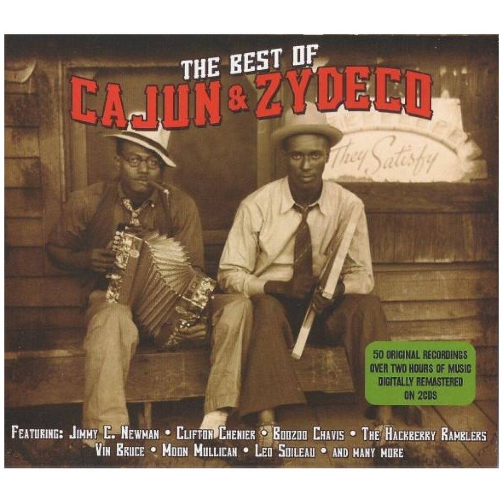 Various - The Best Of Cajun & Zydeco (2xCD, Comp, RM, Sli)