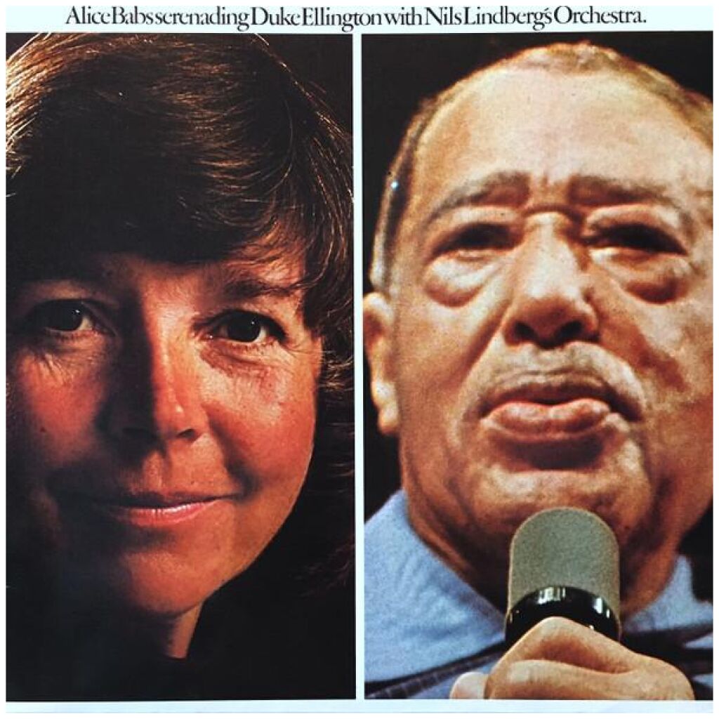 Alice Babs / Nils Lindbergs Orchestra - Alice Babs Serenading Duke Ellington (LP, Album)>