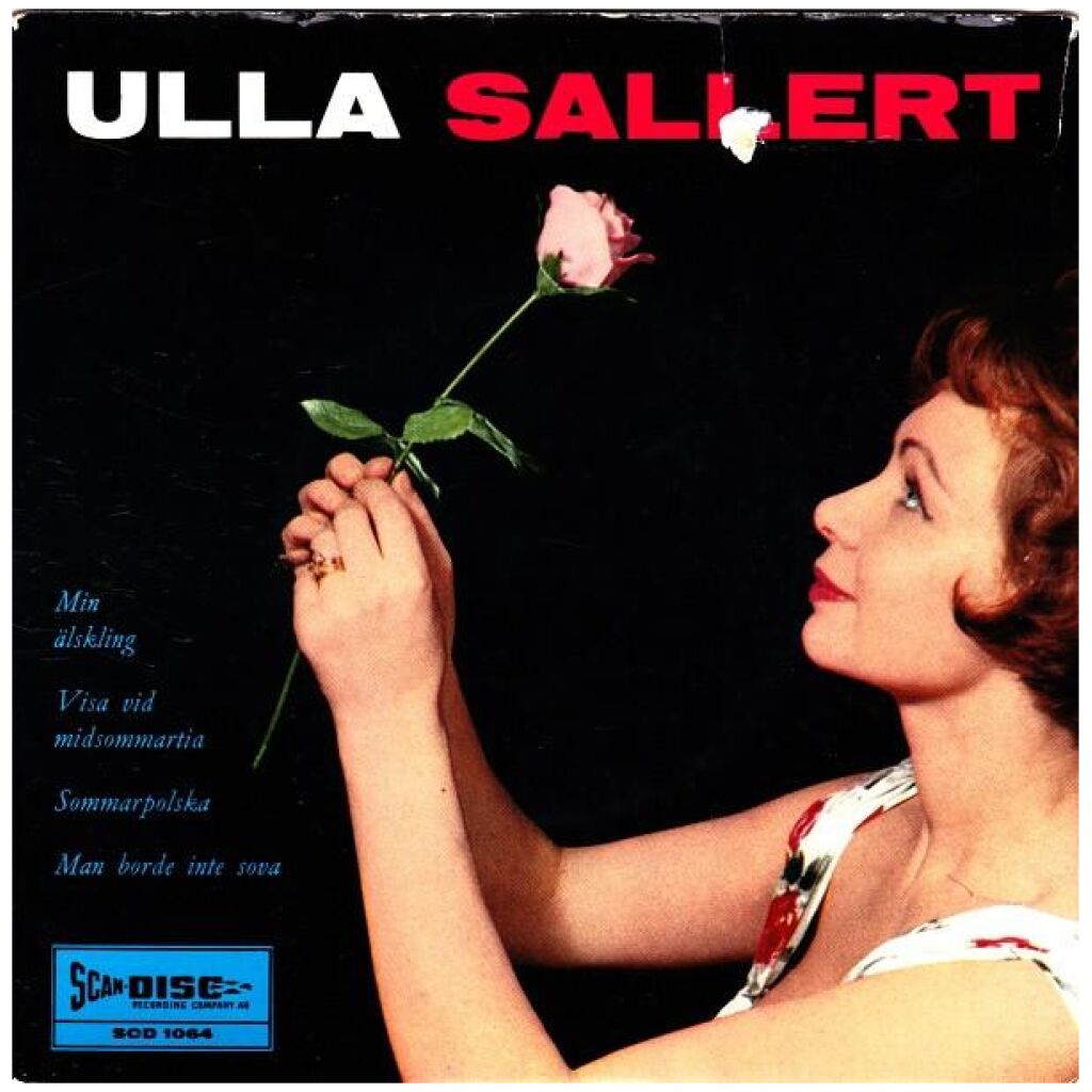 Ulla Sallert Sjunger Till Gösta Theselius Orkester - Ulla Sallert (7, EP)