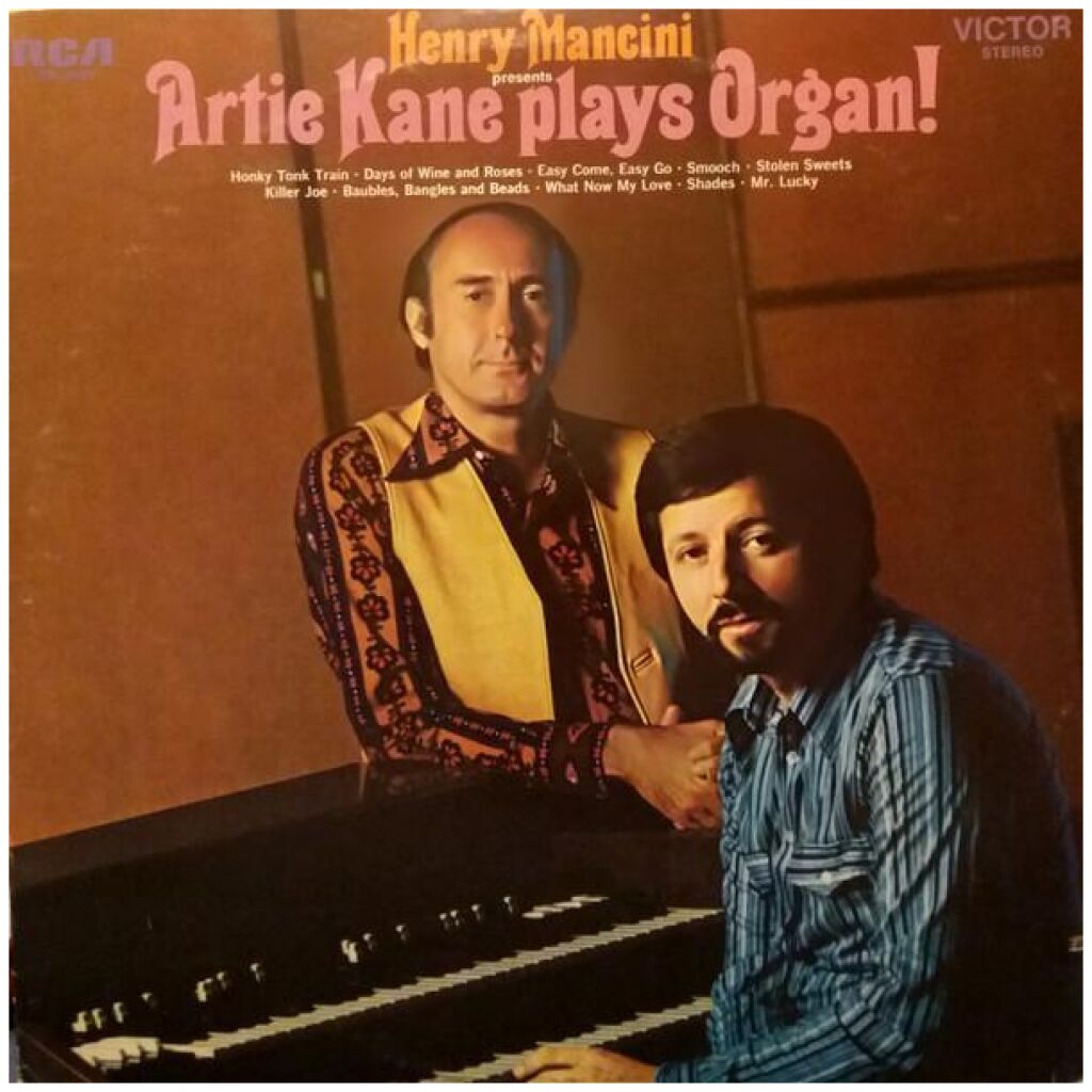 Henry Mancini Presents Artie Kane - Artie Kane Plays Organ! (LP, Album)