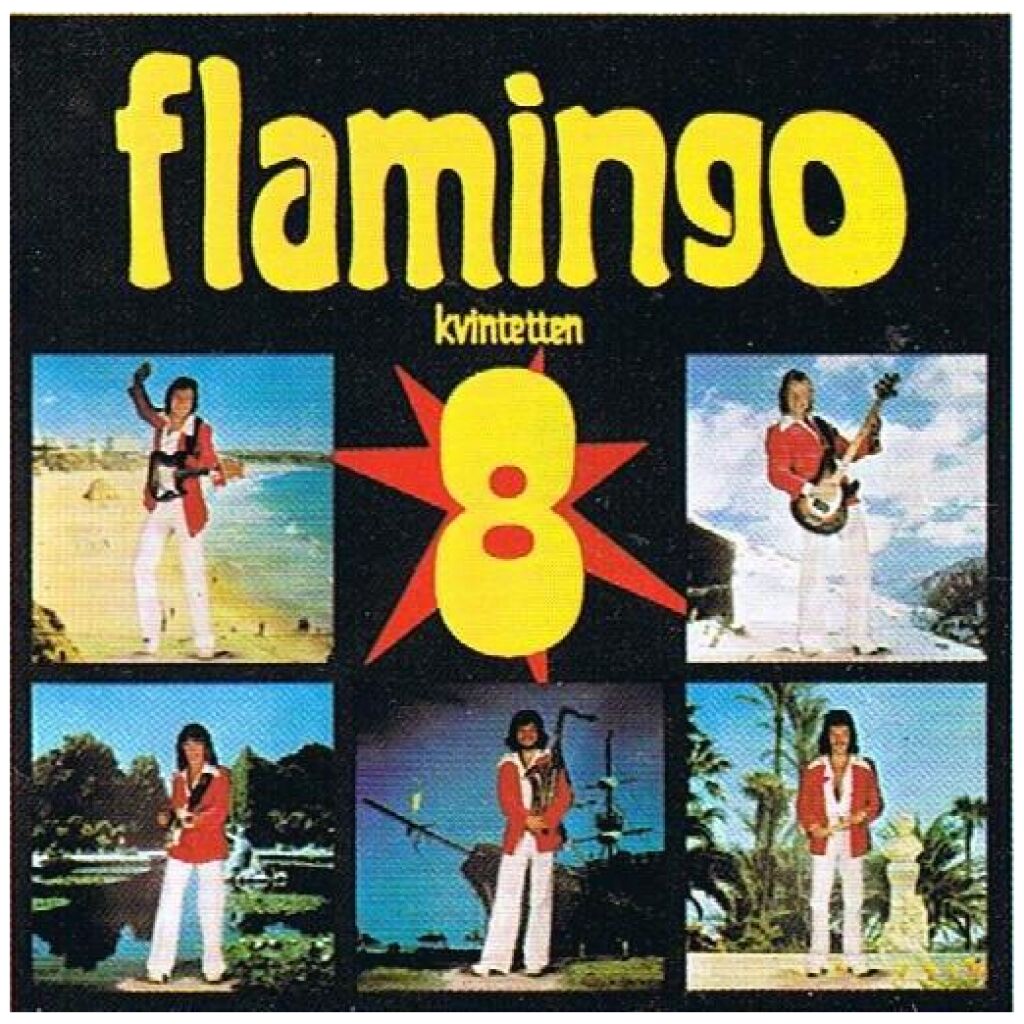 Flamingokvintetten - Flamingo 8 (LP, Album)
