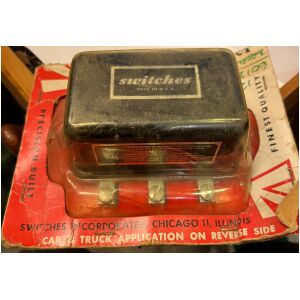 LADDNINGSRELÄ FORD EDSEL LINCOLN 12V 40A 1952-63 SWITCHES 601237