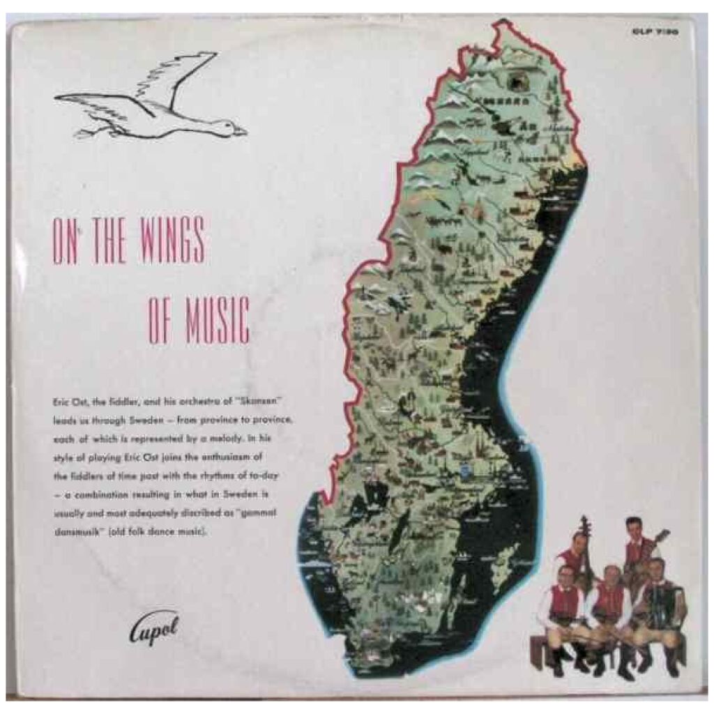 Eric Öst And His Orchestra Of Skansen* - On The Wings Of Music (LP, Album)