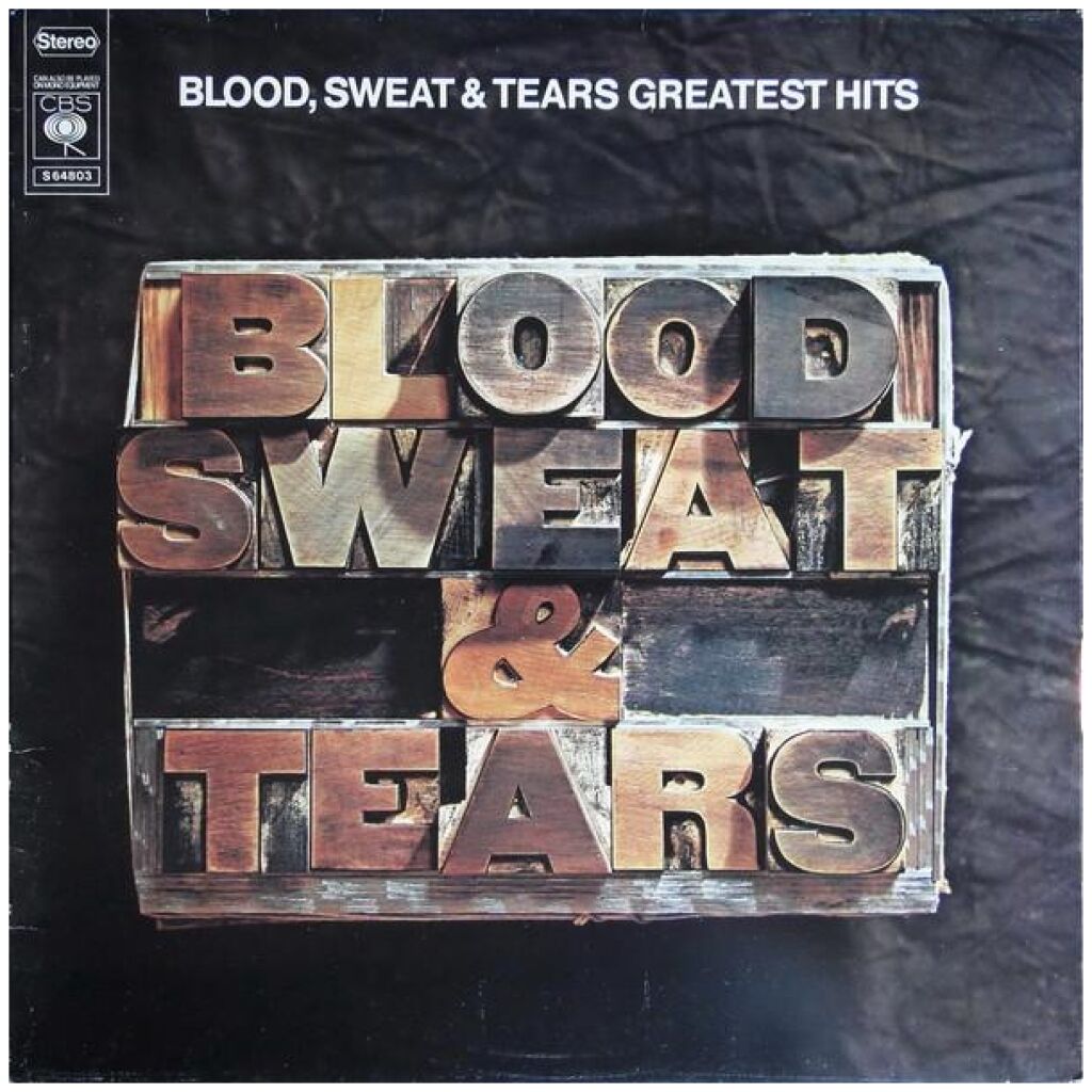 Blood, Sweat & Tears* - Blood, Sweat & Tears Greatest Hits (LP, Comp)