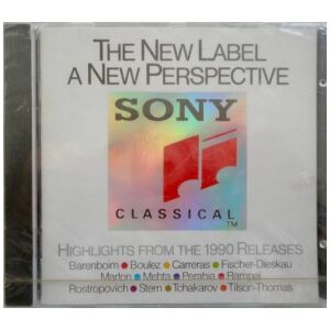 Various - Sony Classical - The New Label A New Perspective - Highlights From The 1990 Releases (CD, Comp)