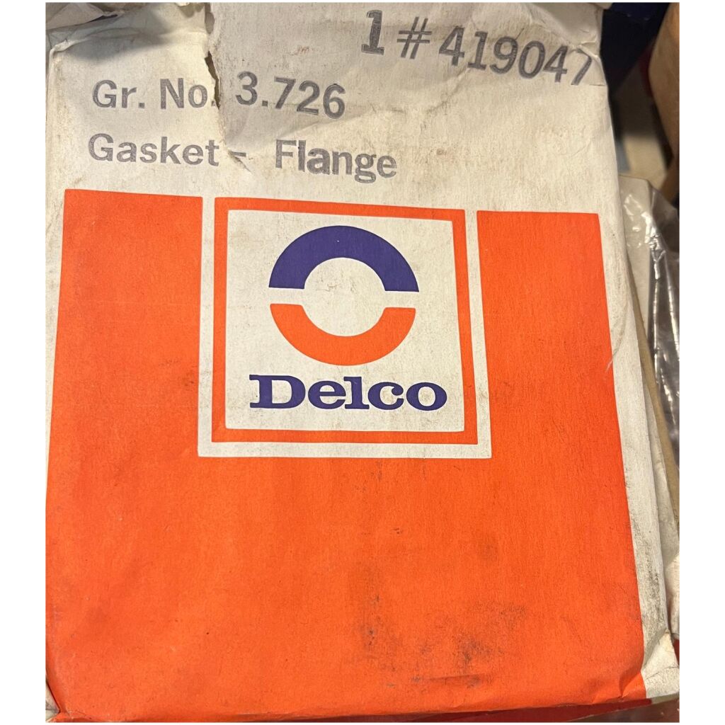 Fotpackning 260cui 307cui GM GMC 1968-89 , Delco gr.3.726 419047 NOS