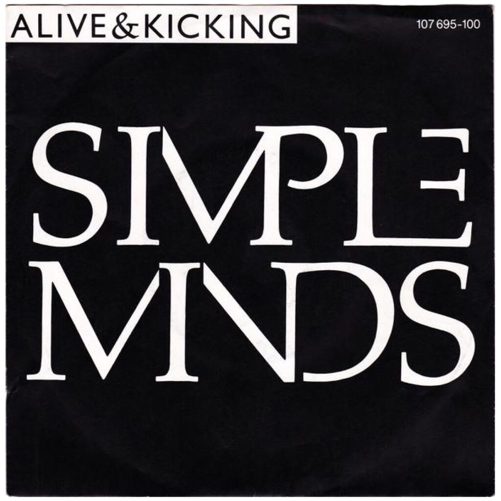 Simple Minds - Alive & Kicking (7, Single)