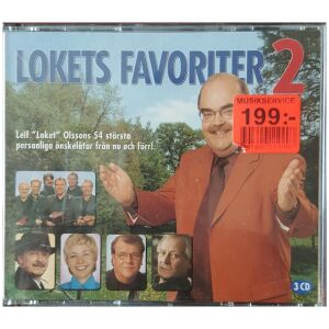 Various - Lokets Favoriter 2 (3xCD, Comp)