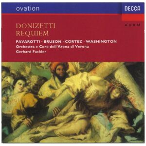 Gaetano Donizetti, Orchestra E Coro DellArena Di Verona, Luciano Pavarotti, Gerhard Fackler, Corrado Mirandola - Donizetti Requiem (CD, Album, RE)>