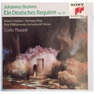 Johannes Brahms, Ileana Cotrubas, Hermann Prey, New Philharmonia Orchestra, & Chorus*, Lorin Maazel - Ein Deutsches Requiem Op, 45 (CD)