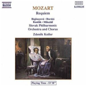 Mozart* - Hajóssyová*, Horská*, Kundlák*, Mikuláš*, Slovak Philharmonic Orchestra, Slovak Philharmonic Chorus, Zdeněk Košler - Requiem (CD, Album)