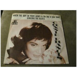 Connie Francis - When The Boy In Your Arms (Is The Boy In Your Heart) / Singing The Blues (7)