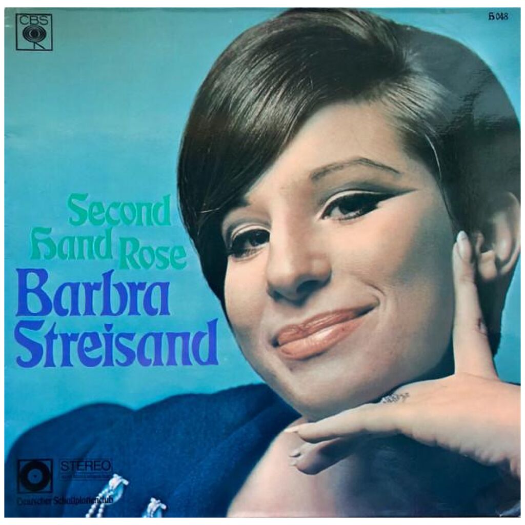 Barbra Streisand - Second Hand Rose (LP, Album, Comp, Club)