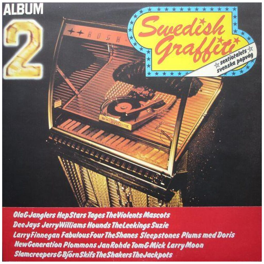 Various - Swedish Graffiti Album 2 (Sextiotalets Svenska Popvåg) (2xLP, Comp, Mono)