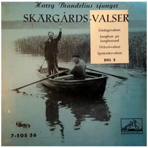 Harry Brandelius - Sjunger Skärgårdsvalser, Del 2 (7, EP)