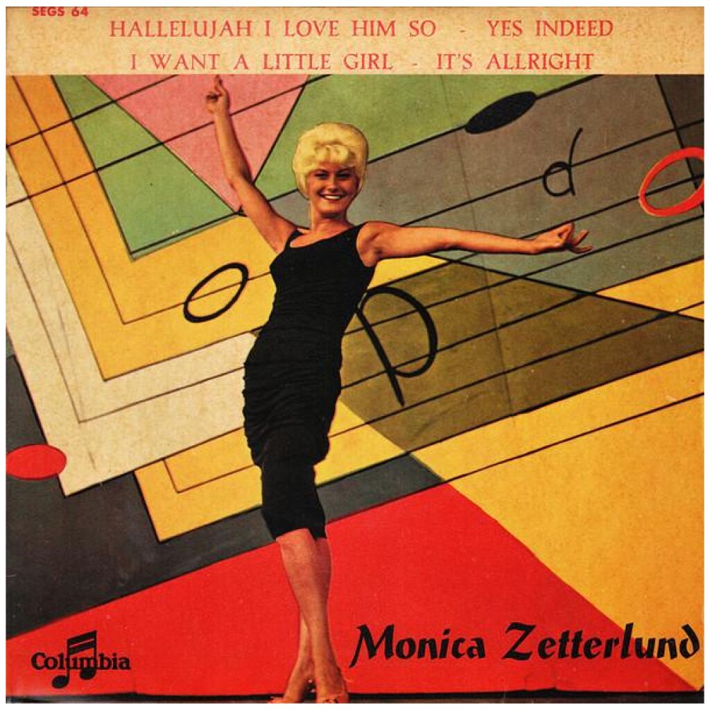 Monica Zetterlund - Hallelujah I Love Him So (7, EP, Mono)