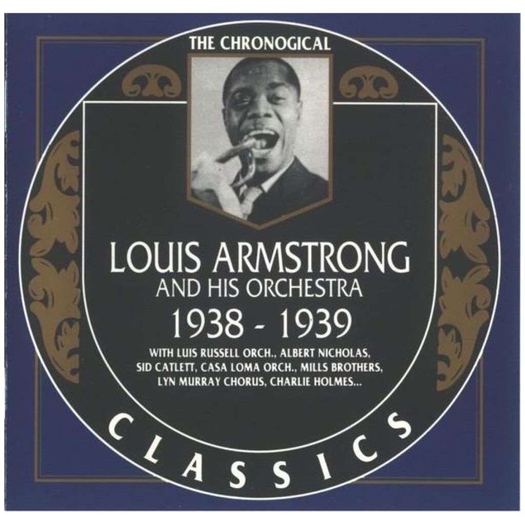 Louis Armstrong And His Orchestra - 1938-1939 (CD, Comp)