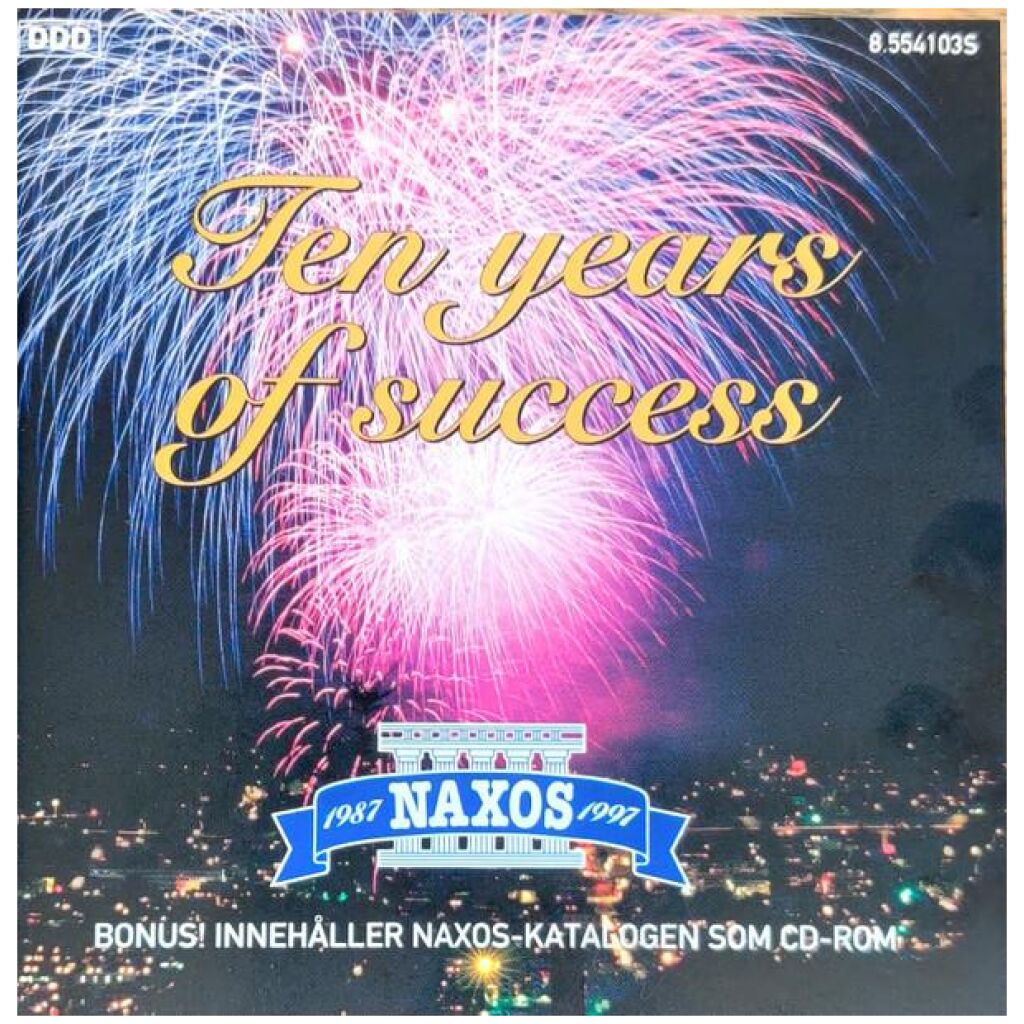 Various - Ten Years Of Success (CD, Album, Comp, Enh)