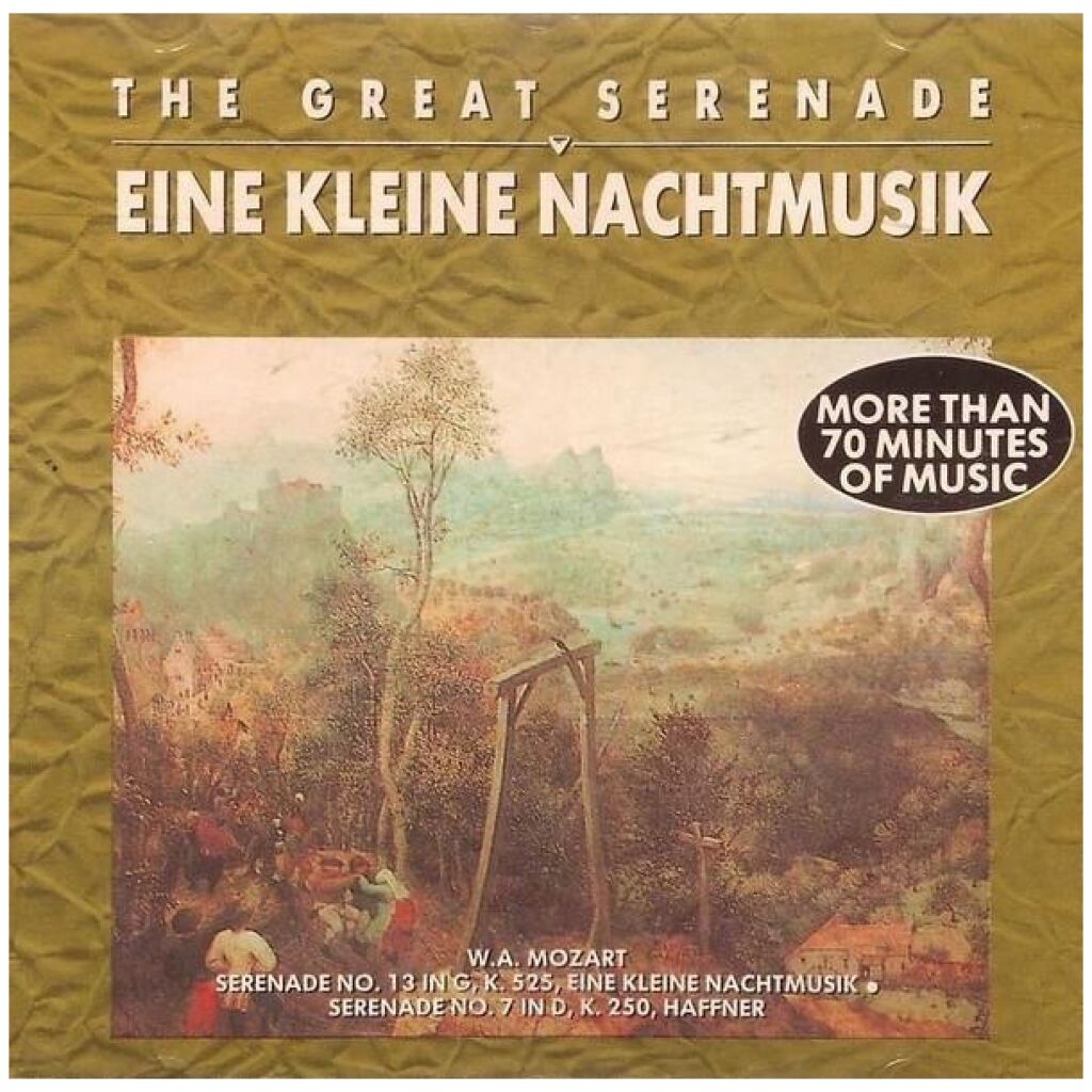 W.A. Mozart* - Eine Kleine Nachtmusik - The Great Serenade (CD)