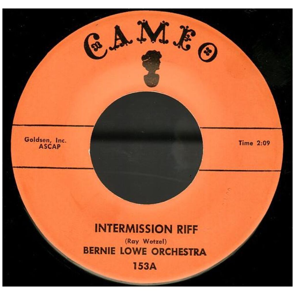 The Bernie Lowe Orchestra - Intermission Riff / Sing Sing Sing (7, Single)