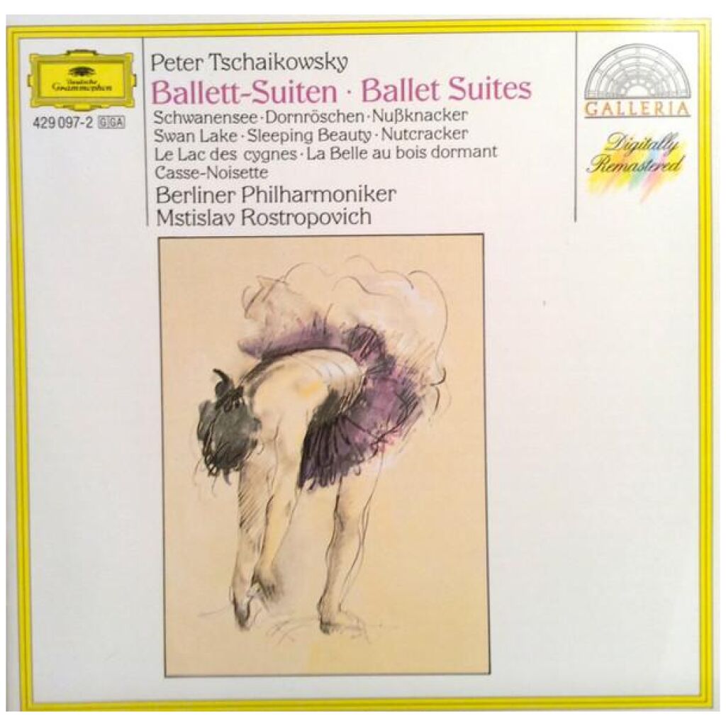 Peter Tschaikowsky*, Mstislav Rostropovich, Berliner Philharmoniker - Ballett-Suiten • Ballet Suites (CD, Comp, RM)