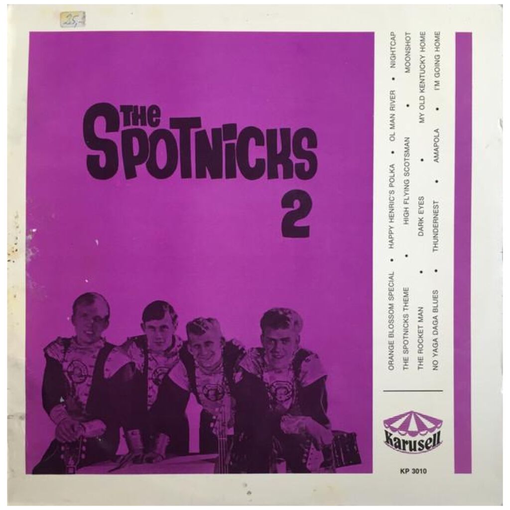 The Spotnicks - The Spotnicks 2 (LP, Album, Mono, RE)