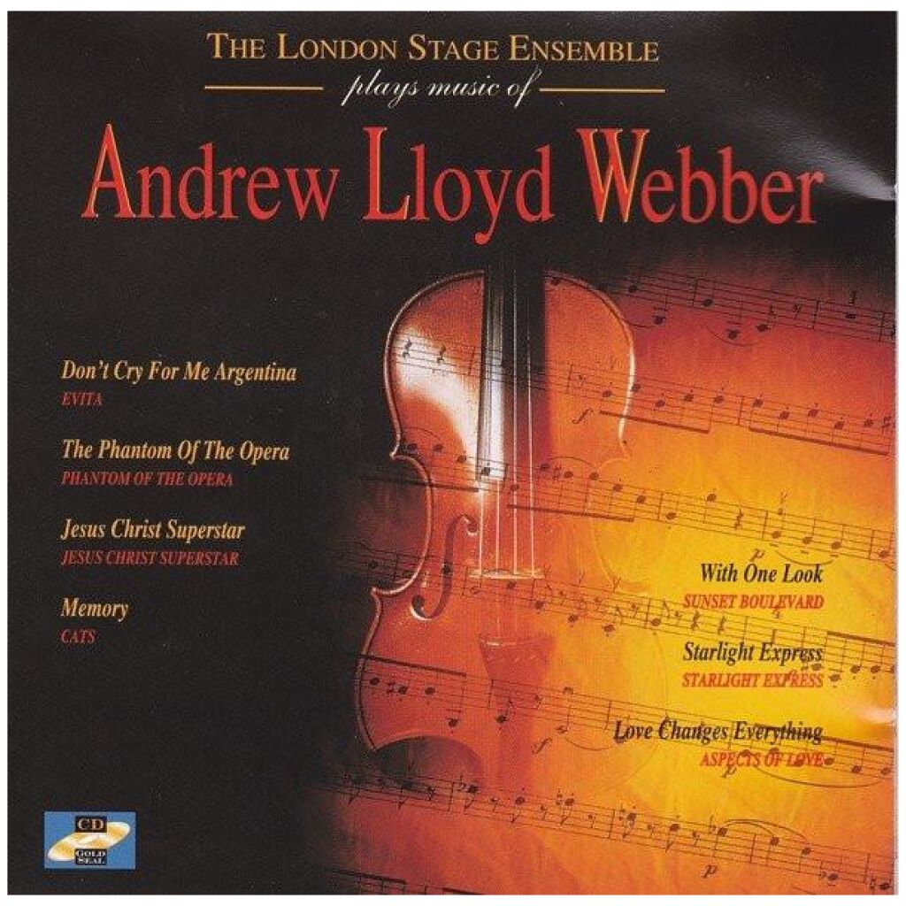 The London Stage Ensemble, Andrew Lloyd Webber - Plays Music Of Andrew Lloyd Webber (CD, Album)