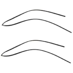 Windshield Trim To Glass Weatherstrips - Convertible 1983-93 2dr cab Ford