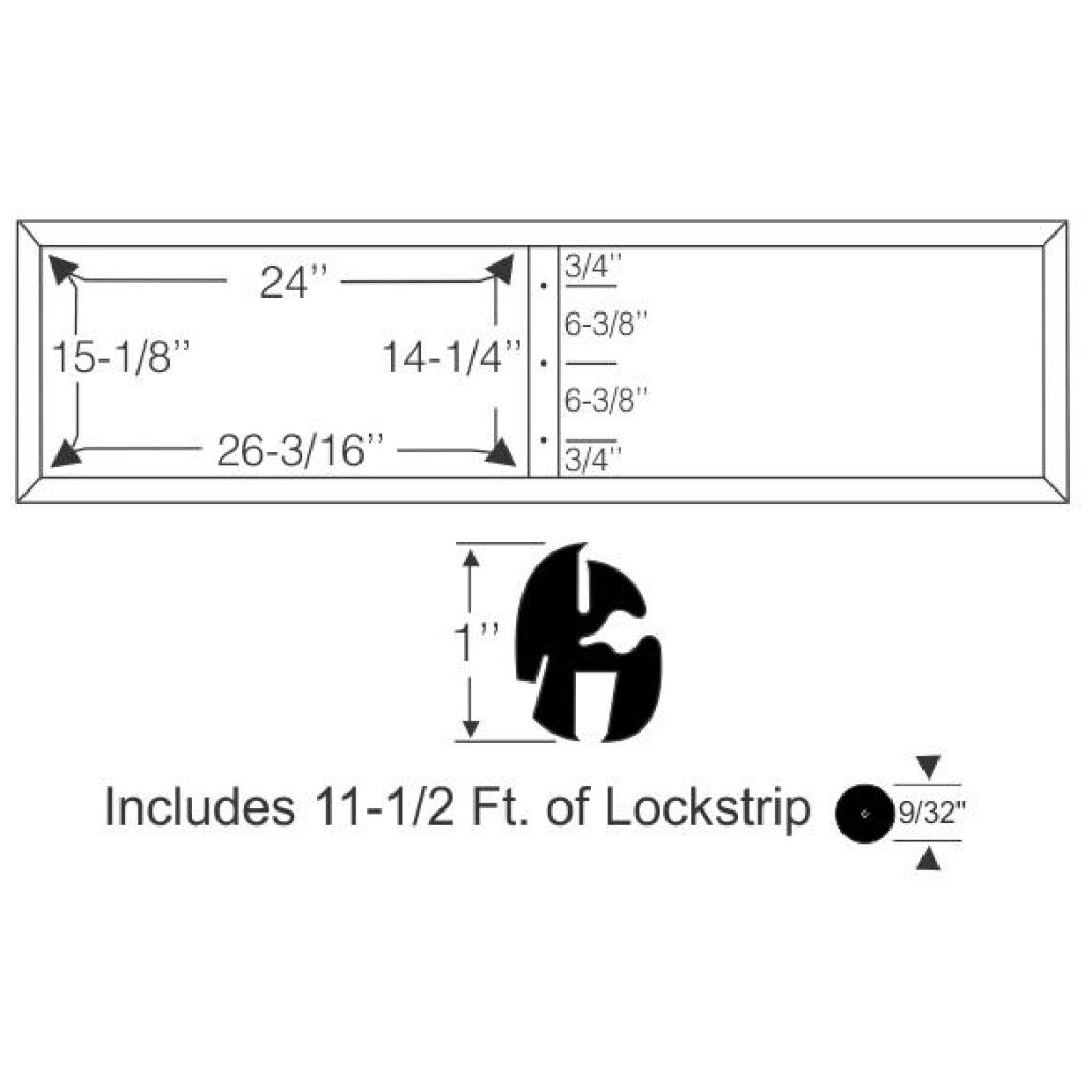 Windshield Gasket Set