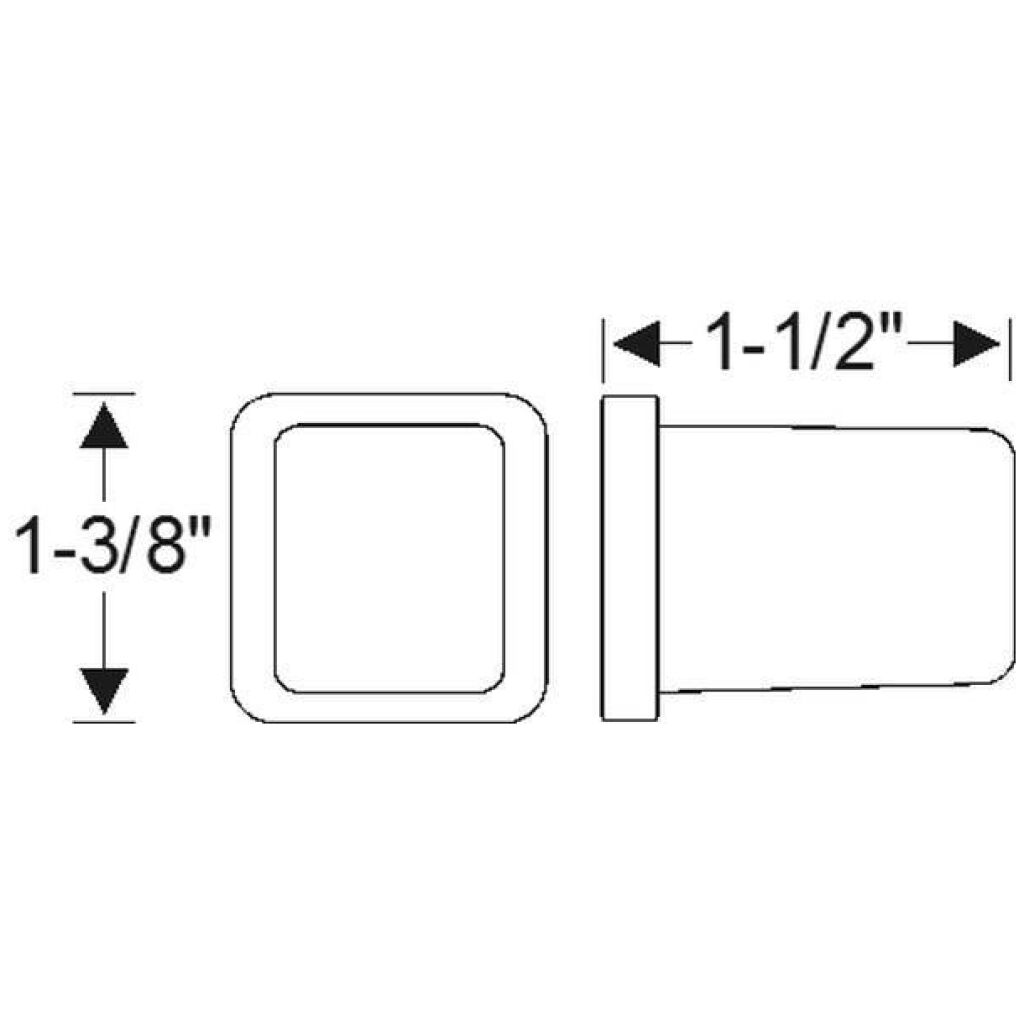 Convertible Top Rest Block 1925-28 2dr cab Packard